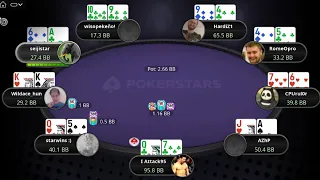 New Year Series 108-M: $1K CPUrul0r | wisopekeño! | RomeOpro - Final Table Poker Replays