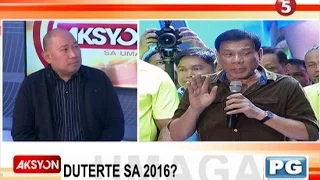 Talakayan | Duterte, gaano kalakas ang tiyansa sa 2016?