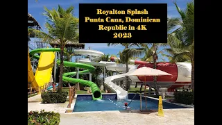 4K HD Walk around of ROYALTON SPLASH and ROYALTON Punta Cana Resorts 2023 #travel #familyvlog #vacay