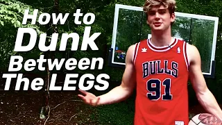 Dunk tutorial, Between the Legs, How to Eastbay dunk. #dunklife