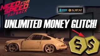 NFS Payback | Unlimited Money Glitch | Works as of 8-23-18 | Make 100k in 2 minutes