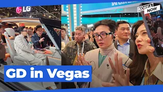 G-Dragon tours CES 2024 in Las Vegas