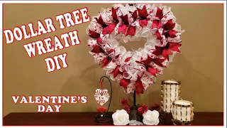 Dollar Tree Valentines Wreath