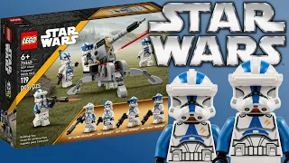 Обзор на набор LEGO STAR WARS 75345 Боевой набор клонов 501-го легиона