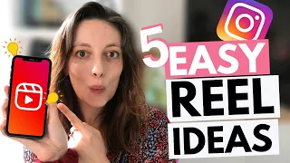 5 easy Instagram Reel ideas for online business owners | 2023 Instagram Reels tips and tricks