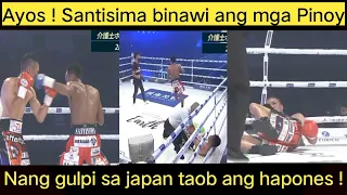 Jeo Santisima binawi ang mga pinoy nang gulpi sa japan taob ang hapones!