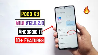 Poco X3 Android 11 Top 10+Features || Poco X3 New Update Top Features