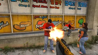 GTA 5: First Person Shootouts [Euphoria Physics] #5