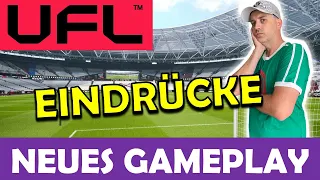 UFL Football ⚽️ NEUES GAMEPLAY geleakt 🔥 MEINE EINDRÜCKE im Video !