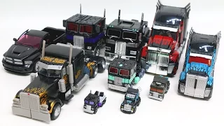 Transformers Black Color Nemesis Prime 10 Truck Vehicles Transformation Robot Car Toys