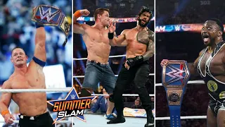 Roman Reigns Vs John Cena Universal Championship Match :SummerSlam Highlights 22-August-2021