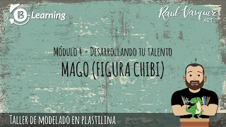 Mago (Figura Chibi) - Taller de Plastilina Básico 20