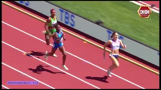 WCH Oregon 2022 | Mixed 4x400m Relay H 1/2. #Oregon2022