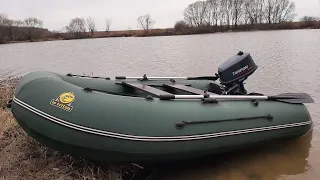 Лодочный мотор Tarpon 5 s.  Первый запуск после зимы.