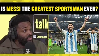 Is Messi the Greatest Sportsman EVER?! 🤔🥇 Andy Goldstein & Darren Bent debate who the best are! 🔥