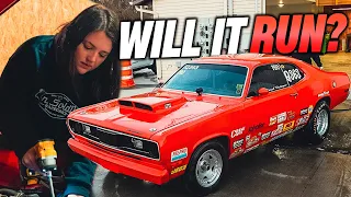 Sitting for 22 Years - Will Our 340 Duster Run and Drive?