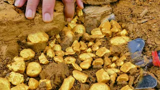 Gold Hunting! Find & Dig for Treasure worth Million $$ from Huge Nuggets of Gold