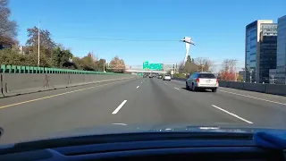 Downtown PDX over bridges