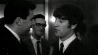 'Eric' Lennon introduces himself to the press after The Beatles' first US concert. #8DaysDVD