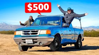 We bought a $500 Ford Ranger (New Money Pit Reveal)