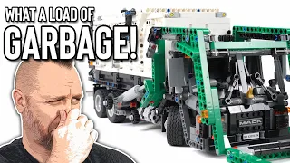 Is this better than the Mack Anthem?  LEGO Mack LR Garbage Truck build and overview
