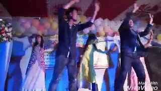 Stage dance by munni,sadia,sanu, milan & jalal