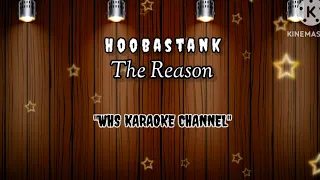 Hoobastank - The Reason ( karaoke ) || pop || cafe || male version ||