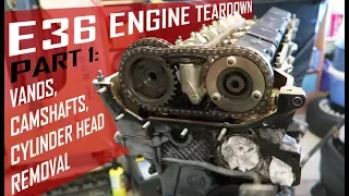 FAST BMW E36 Engine Teardown [Pt1]: How to Remove VANOS and Cylinder Head (m50 m52 s50 applications)