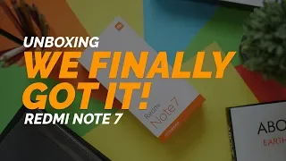 REDMI NOTE 7 - Unboxing