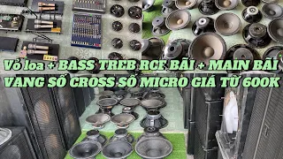 ĐỒ MÓN NHẠC SÓNG - VỎ LOA ARRAY HT + BASS TREB + CỤC ĐẨY + MICRO + VANG SỐ + CROSS SỐ CÁC LOẠI !