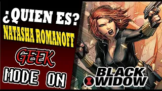 ¿QUIEN ES NATASHA ROMANOFF (LA VIUDA NEGRA)? - ANÁLISIS DE PERSONAJE