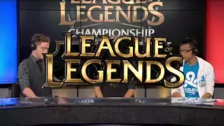 ♠ SEASON 4 ♠ || Curse vs CLG Game 2 Analyst desk NA LCS Summer 2014 Playoffs