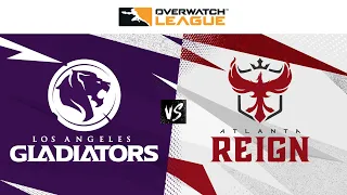 @LAGladiators vs @atlantareign | Summer Showdown Qualification | Semaine 3 Jour 4 — Ouest