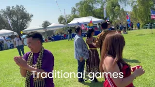 Last day of Khmer New Year Festival at Colina Del Sol Park, San Diego April 21st 2024