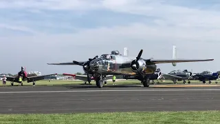 B-25 Arrival to EAA Airventure - Oshkosh 2021