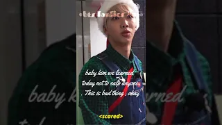 [ Bts reaction ] when they accidentally slap you infront of their child *requested* bts ff