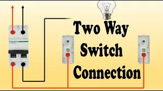 2 way switch connection | piano switch connection | Ali Technical Power
