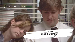 jim + pam | waiting