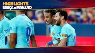 [HIGHLIGHTS] FC Barcelona - Manchester United (1-0) ICC 2017