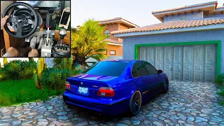 BMW E39 M5 - Forza Horizon 5 | Thrustmaster T300RS gameplay