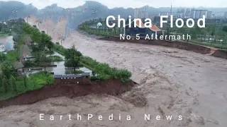 EarthPedia News || [FLOOD ] China No.5 Flood | China Flood 2020 | Three Gorges Dam Update Flooding