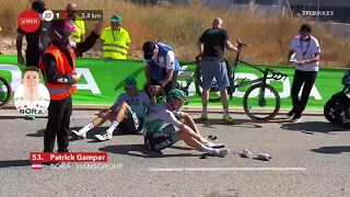 Crash-Filled Finale On Vuelta a España Stage 2