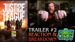"Justice League" 2017 SDCC Trailer #2 Reaction - The Horror Show