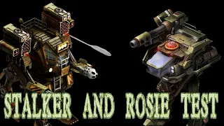 War Commander: Stalker & Rosie Test.