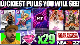 CRAZY PACK GLITCH! *NEW* GUARANTEED SUPER PACKS WERE FULL OF PINK DIAMONDS! NBA 2K22 PACK OPENING