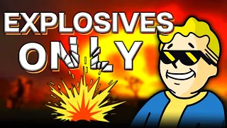 New Vegas Permadeath but I can only use Explosives