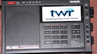 TWR In French 1467 Khz 9/11/15 Tecsun PL-680