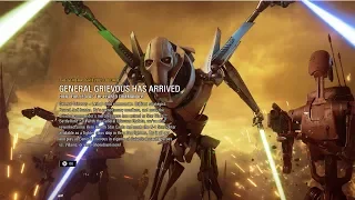 General Grievous GamePlay STAR WARS™ Battlefront™ II (Onslaught - Starkiller Base)