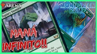 Un mazo que hace locuras. Monogreen Ramp