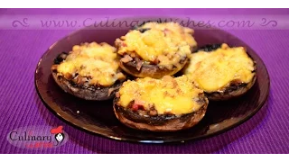 Stuffed Mushrooms with Bacon and Cheese Recipe